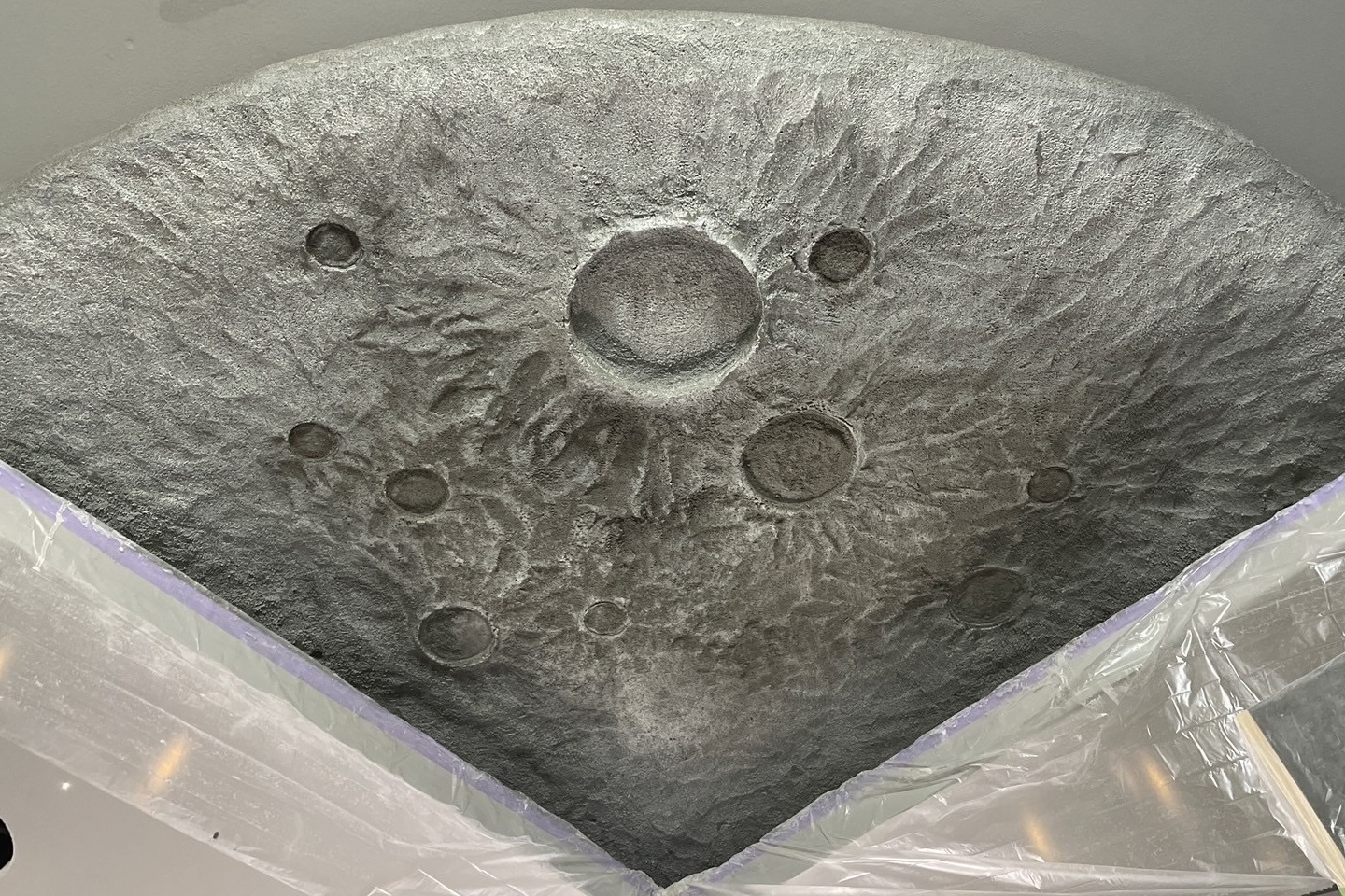 月面調モルタル造形 | 左官事例 | 熟練の職人が魅せる確かな技術。伝統